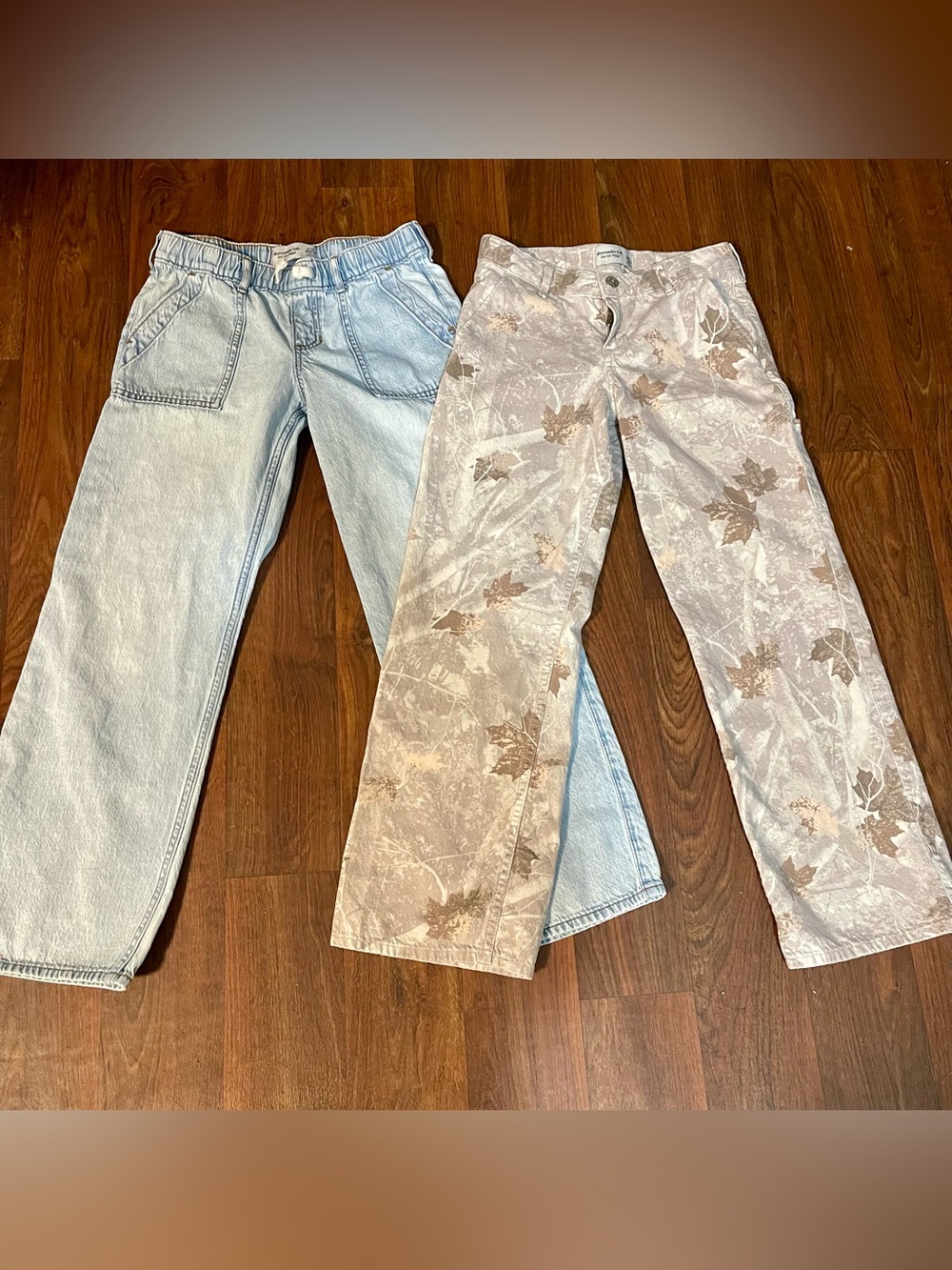 Abercrombie Kids Low Rise Baggy Jeans Size 11/12 Girls